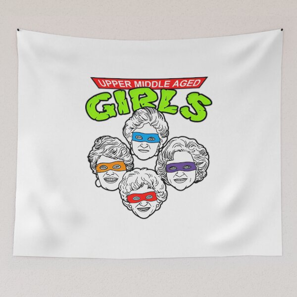 Item preview, The Golden Girls - Upper Middle Aged Girls designed and sold by punbarkqua.