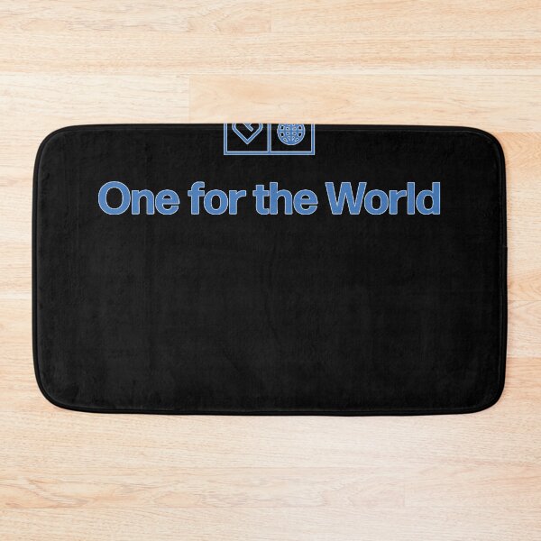 Item preview, One for the World Classic Logo - Front - Blue font  designed and sold by JenniferCole1.