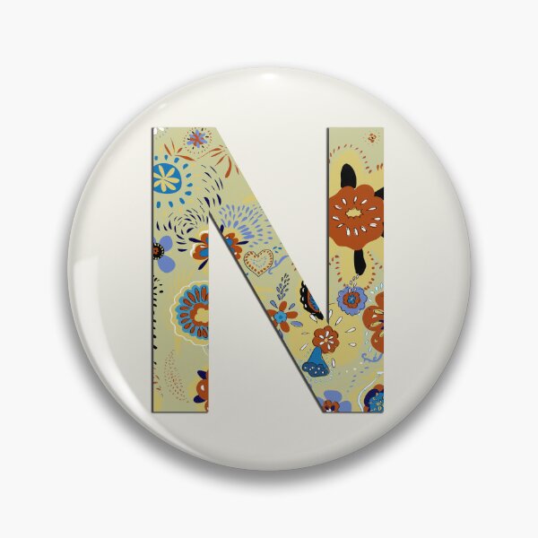 Item preview, Monogram letter N designed and sold by Emi Yañez.