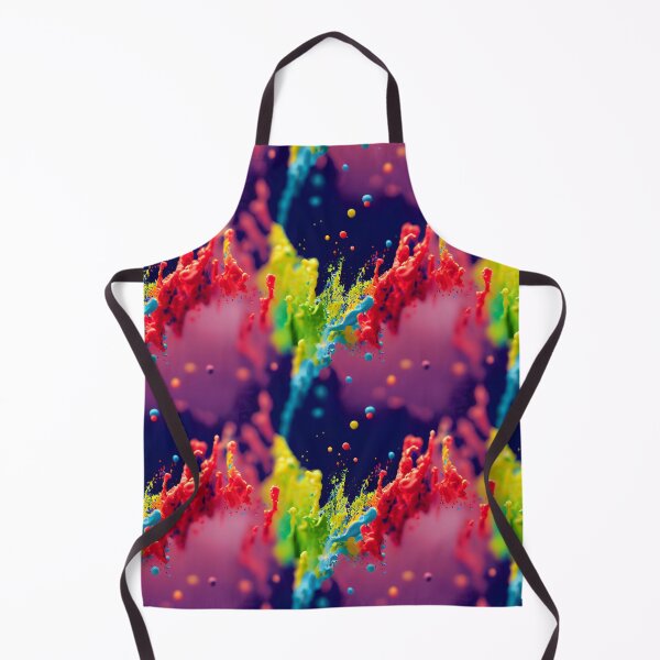 Item preview, Rainbow Drip Ink Flow Splatter 3D Splash Design designed and sold by ClairesPatterns.