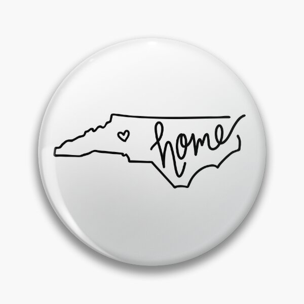 Item preview, Cute North Carolina Home State Outline Sticker designed and sold by Sarah DaSilva.