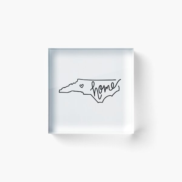 Item preview, Cute North Carolina Home State Outline Sticker designed and sold by Sarah DaSilva.