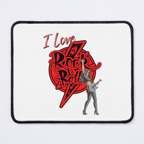 Item preview, I Love Rock & Roll - Red, Light designed and sold by Mean-Musician.