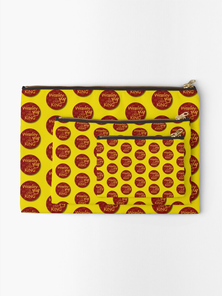 Thumbnail 2 of 4, Zipper Pouch, Weasle is Our King designed and sold by LawsonFabrics.
