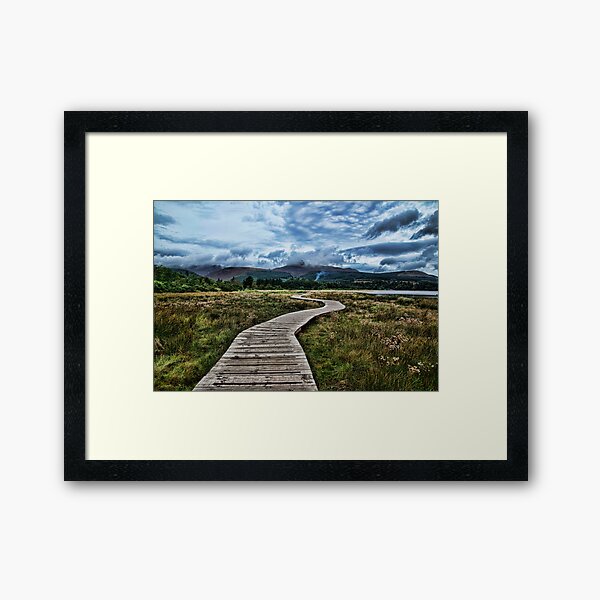 Fisherman's Walkway Arran Framed Art Print