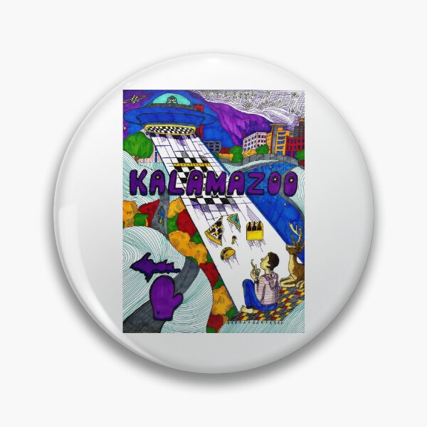 Item preview, Kalamazoo Skyline UFO designed and sold by Ginette Torres Bernardini.