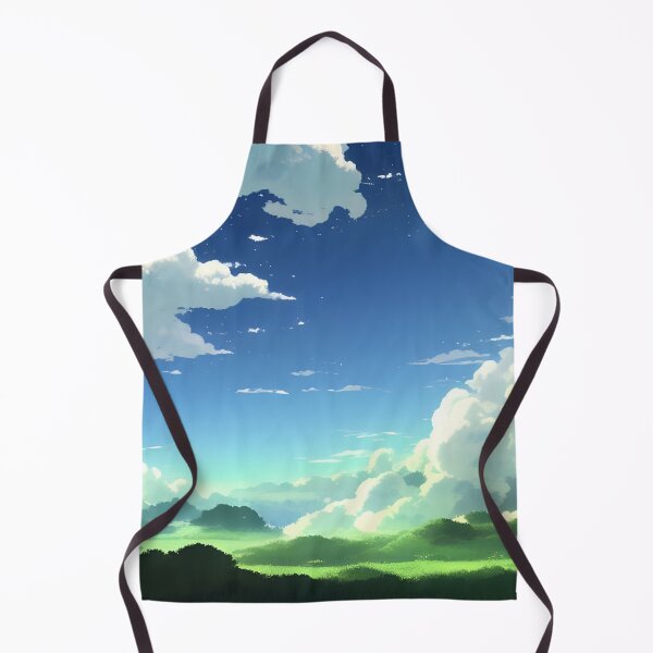 Item preview, Peaceful anime landscape over valley  designed and sold by Devin Farinsky.