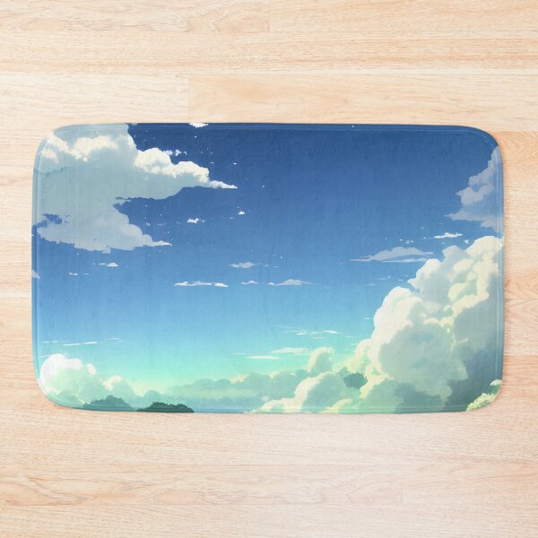 Item preview, Peaceful anime landscape over valley  designed and sold by Devin Farinsky.