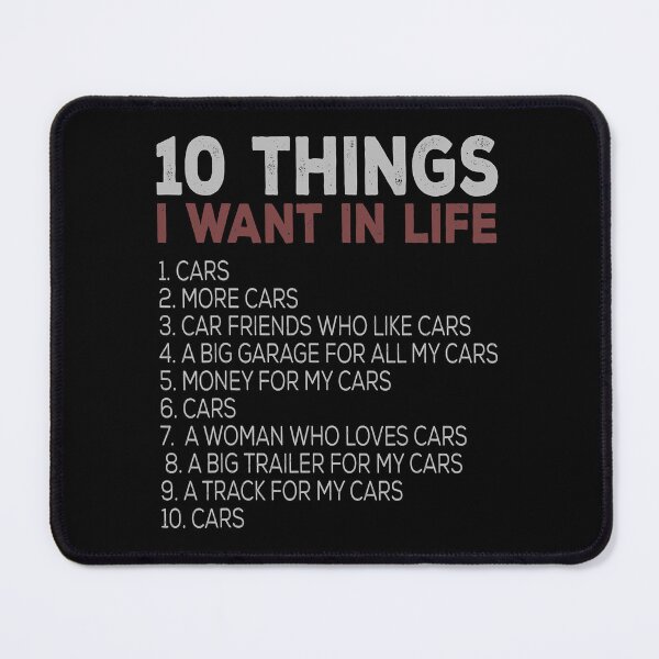 Item preview, 10 Things I Want In My Life Cars More Cars designed and sold by Earthshaker-art.