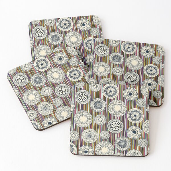 Item preview, mandala cirque spot índigo multi raya designed and sold by scrummy.