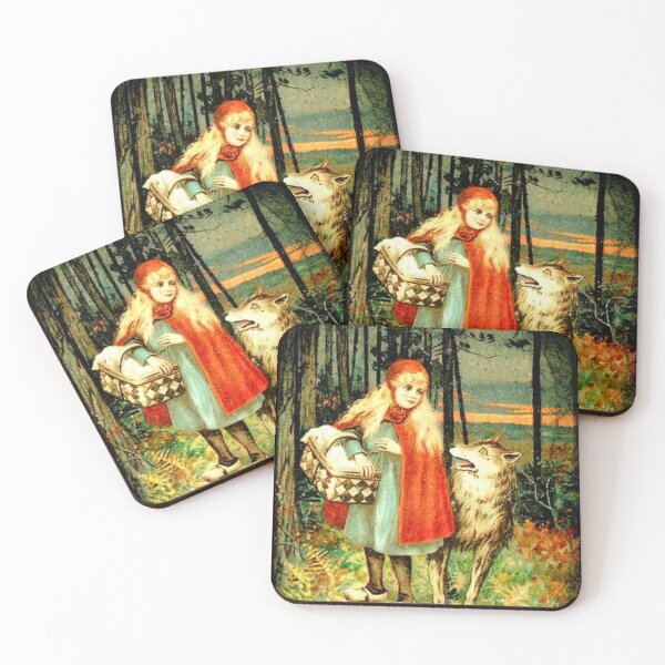 Item preview, Vintage Red Riding Hood by J.N designed and sold by sweetartnc.