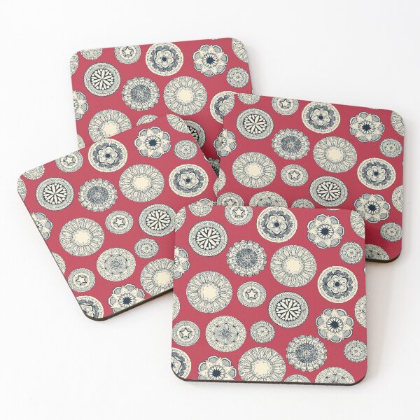Item preview, mandala cirque spot red designed and sold by scrummy.