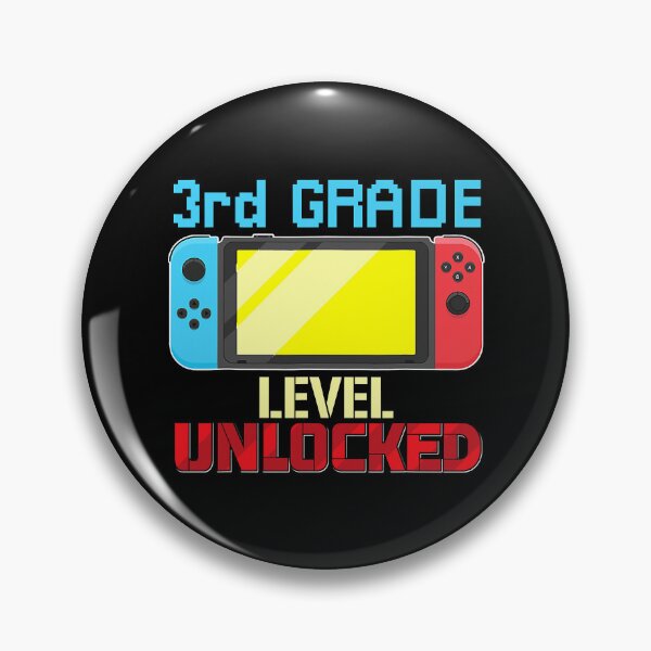 Item preview, Back to School Video Gamer 3rd Grade Level Unlocked designed and sold by Earthshaker-art.