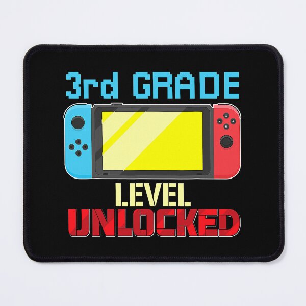 Item preview, Back to School Video Gamer 3rd Grade Level Unlocked designed and sold by Earthshaker-art.