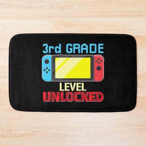 Item preview, Back to School Video Gamer 3rd Grade Level Unlocked designed and sold by Earthshaker-art.
