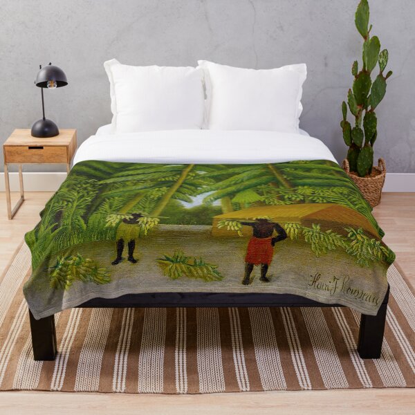 Item preview, Banana Harvest - Henri Rousseau designed and sold by SimpleJoyStyle.