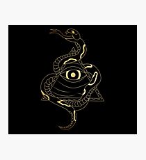 Serpent and the Watcher Photographic Print