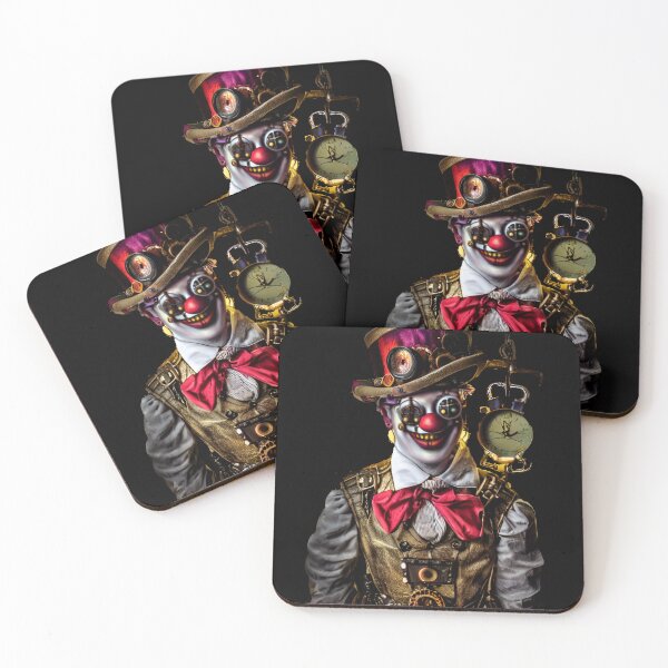Item preview, Digital image of a clown with clocks designed and sold by Gala-life1.