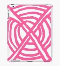 X Marks the Spot girly pink iPad Case/Skin