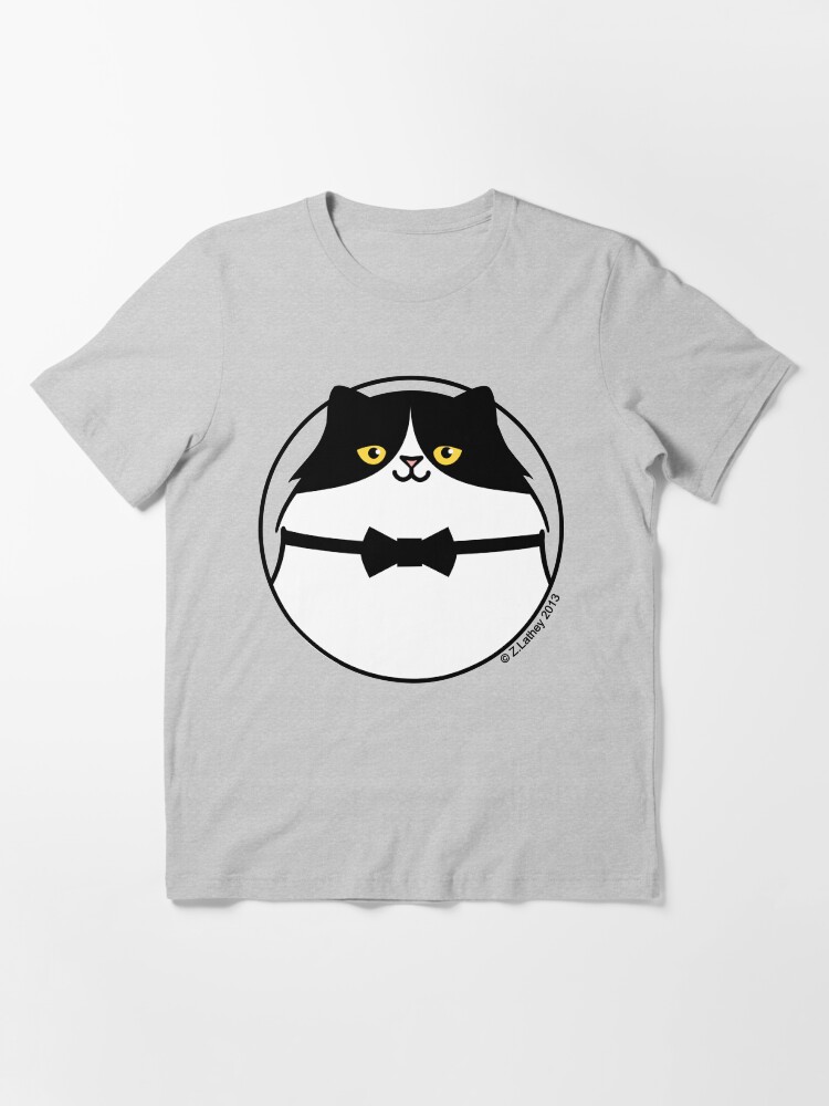 "Sophisticated Black & White Cat" Tshirt for Sale by zoel Redbubble