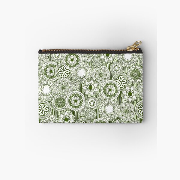 Item preview, mandala cirque green white designed and sold by scrummy.