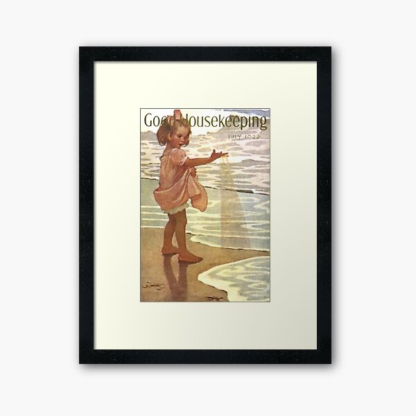 Item preview, Good Housekeeping Vintage Magazine Cover Art designed and sold by FloppyArts.