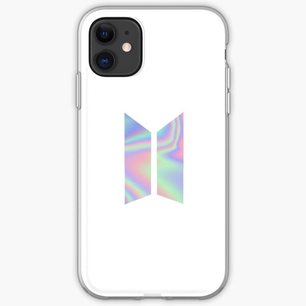 BTS LOGO - HOLO iPhone Soft Case