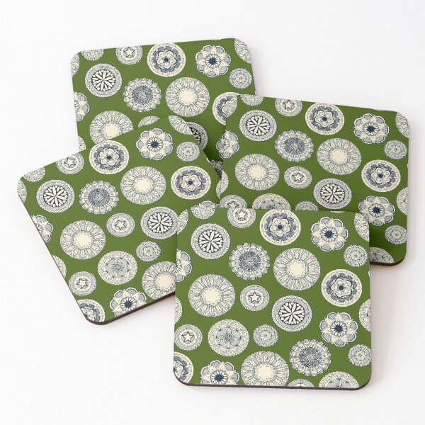 Item preview, mandala cirque spot green designed and sold by scrummy.