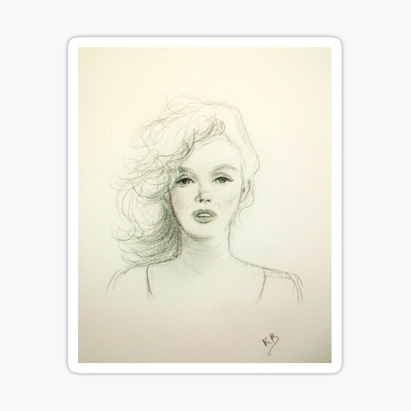 Marilyn...♡ Sticker
