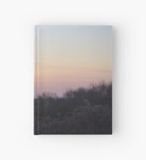 Lovely Landscape at Dusk Hardcover Journal