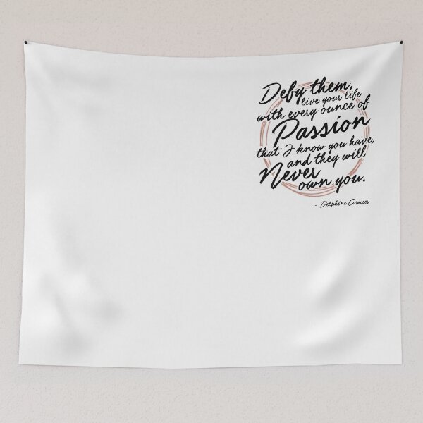 Item preview, "Defy Them" - Delphine Cormier designed and sold by BibleAndABeer.