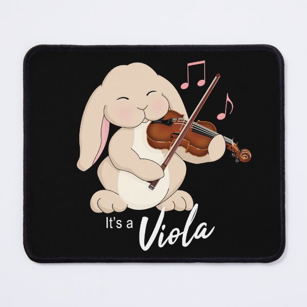 Item preview, Cute Viola Player Bunny Rabbit Cartoon designed and sold by Jazznote.