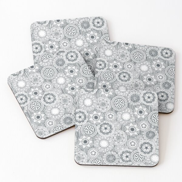 Item preview, mandala cirque metal white designed and sold by scrummy.
