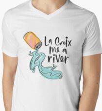 Camiseta de cuello en V La Croix Me A River