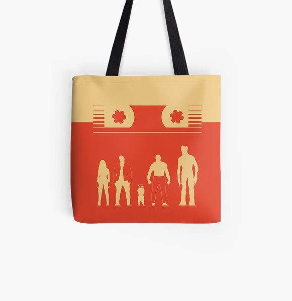Guardians of the Graphixy All Over Print Tote Bag
