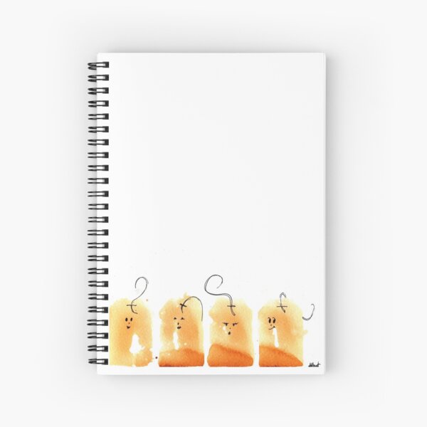 Teabags Spiral Notebook