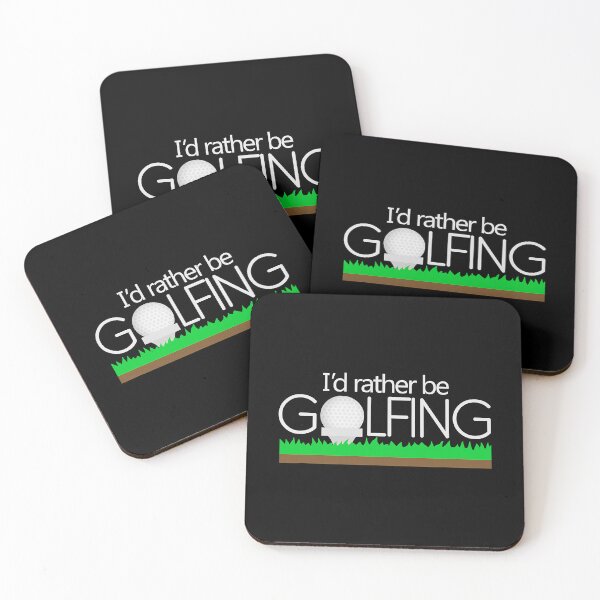 Item preview, I'd Rather Be Golfing - Golf Sports Golfer designed and sold by Abaddon-art.