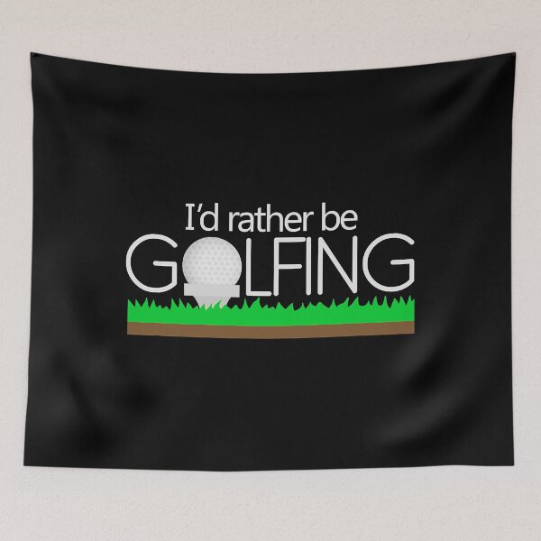 Item preview, I'd Rather Be Golfing - Golf Sports Golfer designed and sold by Abaddon-art.
