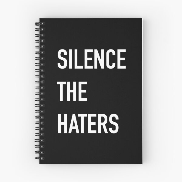 Item preview, SILENCE THE HATERS designed and sold by jazzydevil.