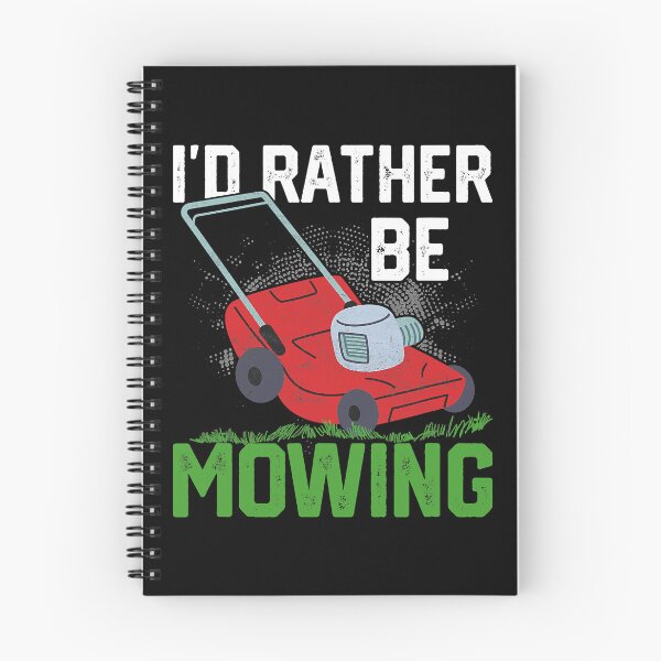 Item preview, I'd Rather Be Mowing Lawn Mowing designed and sold by Abaddon-art.