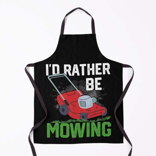 Item preview, I'd Rather Be Mowing Lawn Mowing designed and sold by Abaddon-art.