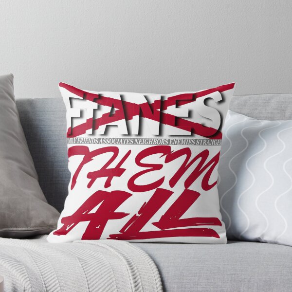 Item preview, FfANES THEM ALL ALABAMA THROW PILLOW designed and sold by FfANES81.