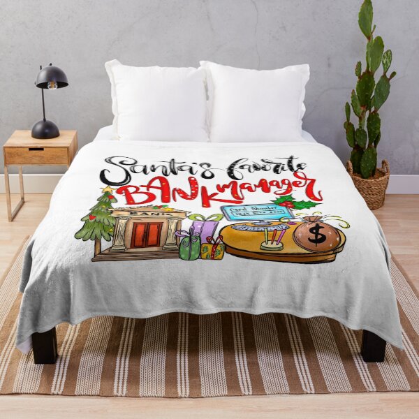 Artikelvorschau, Santa's Favorite Bank Manager Weihnachten entworfen und verkauft von OrnamentallyYou.