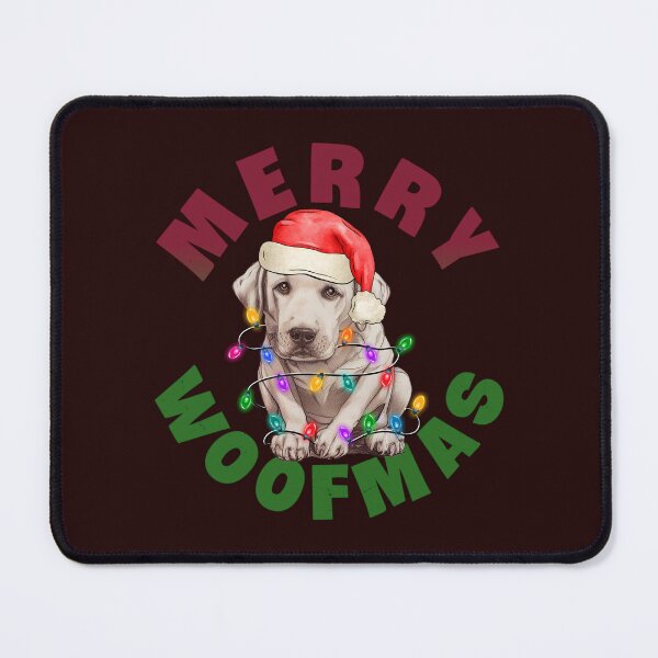 Item preview, Labrador Retriever Merry Woofmas designed and sold by SimplyCosmic11.