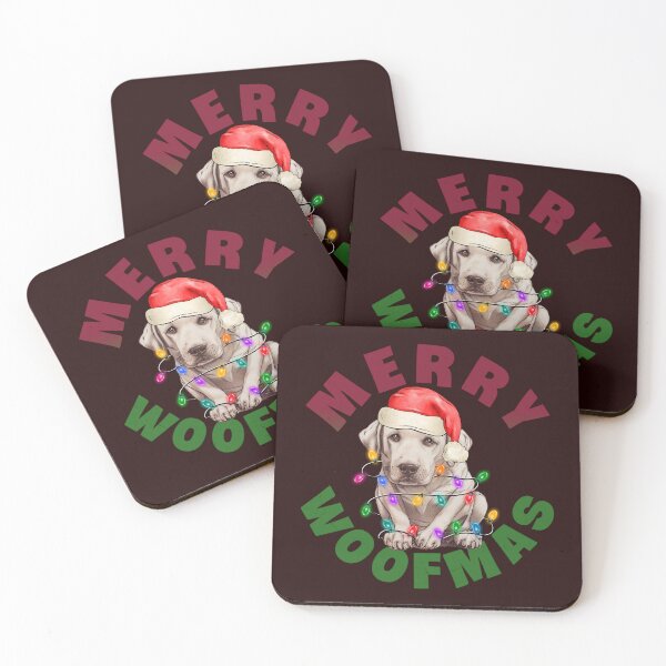 Item preview, Labrador Retriever Merry Woofmas designed and sold by SimplyCosmic11.