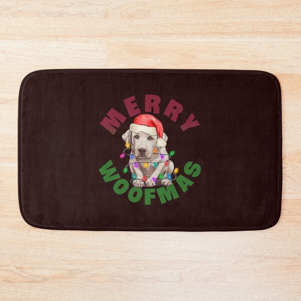 Item preview, Labrador Retriever Merry Woofmas designed and sold by SimplyCosmic11.