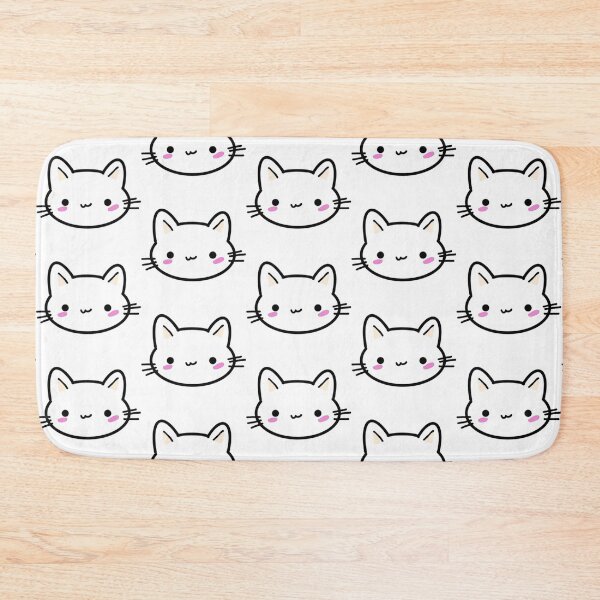 Item preview, White Cat 2 - HaPi Doodles designed and sold by HaPi-Doodles.