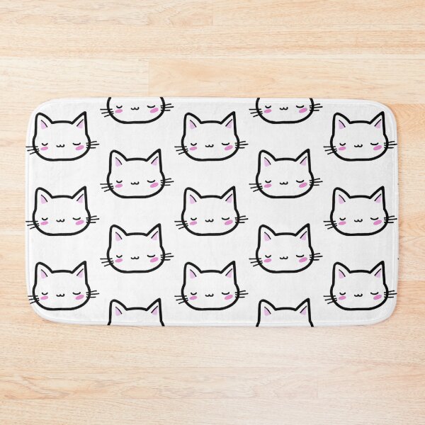 Item preview, White Cat 3 - HaPi Doodles designed and sold by HaPi-Doodles.