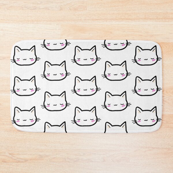 Item preview, White Cat 4 - HaPi Doodles designed and sold by HaPi-Doodles.