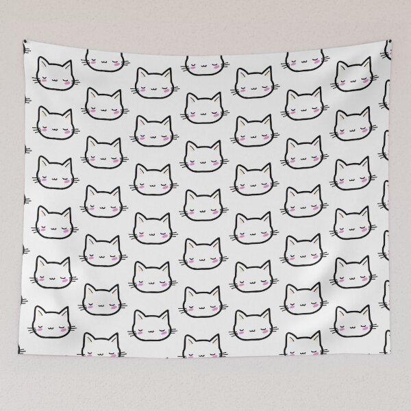 Item preview, White Cat 4 - HaPi Doodles designed and sold by HaPi-Doodles.